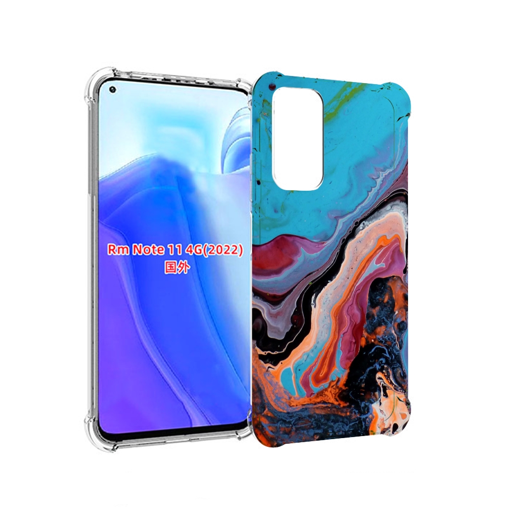 

Чехол MyPads смешанные краски для Xiaomi Redmi Note 11 4G ( Глобальная версия ), Tocco