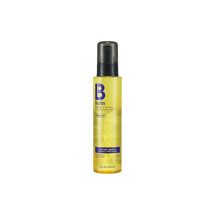 фото Масляный мист для волос biotin damagecare oil mist holika holika