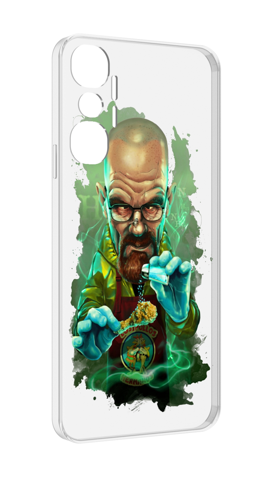 

Чехол MyPads повар для Infinix Hot 20 4G, Прозрачный, Tocco