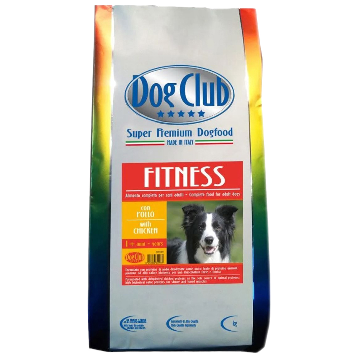 Сухой корм для собак Dog Club Fitness Chicken с нормальной активностью, 2,5кг