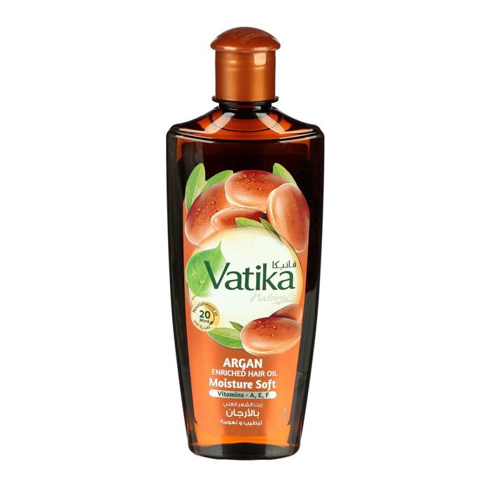 

Масло для волос Dabur VATIKA Moroccan Argan обогащённое арганом, 200 мл
