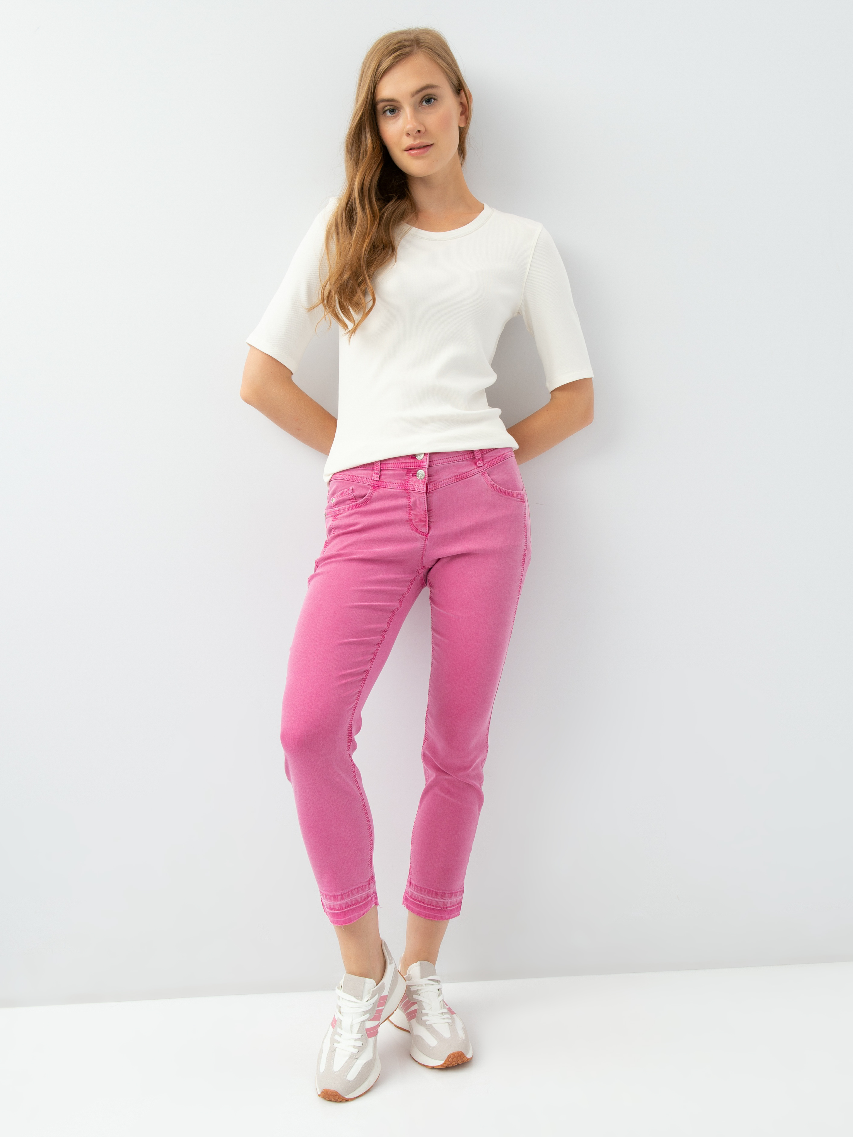 

Футболка женская Gerry Weber 170219-35023-99700 белая 36, Белый, 170219-35023