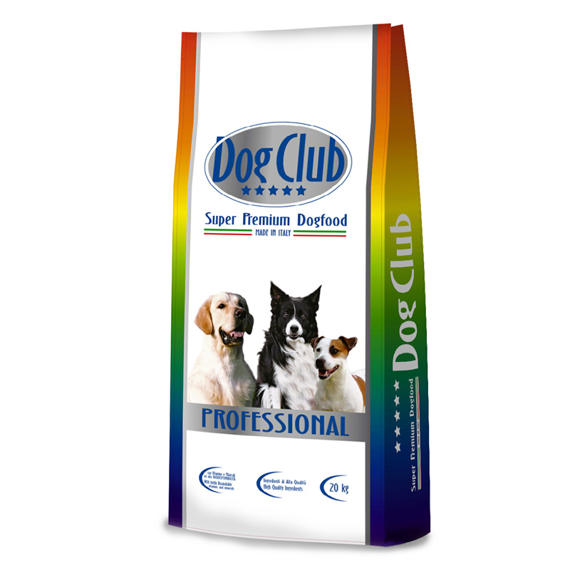 Сухой корм для для собак Dog Club Professional Activity с интенсивными нагрузками, 20кг