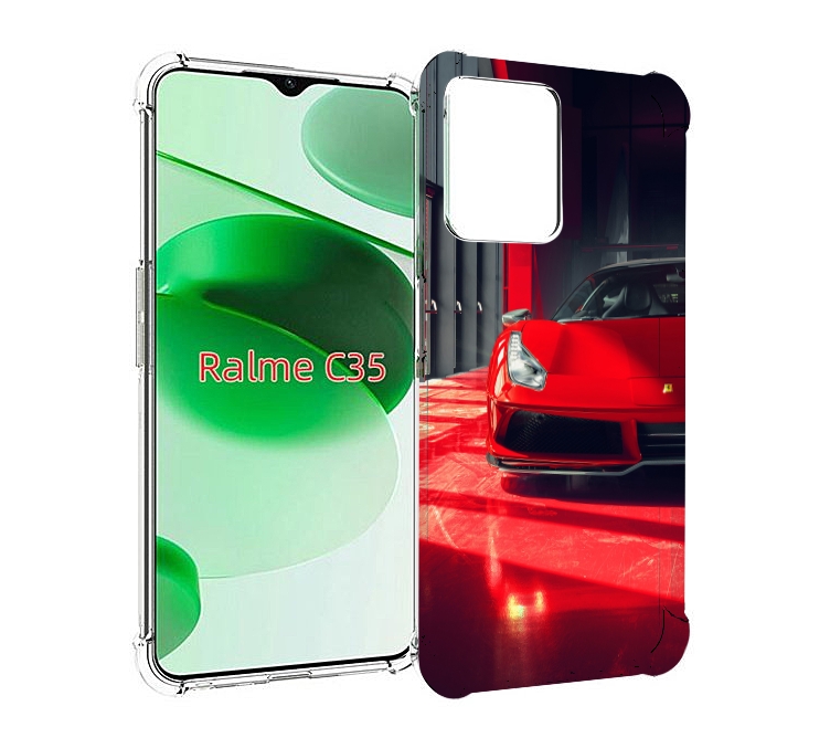 

Чехол MyPads ферра для Realme C35 / Narzo 50A Prime, Прозрачный, Tocco