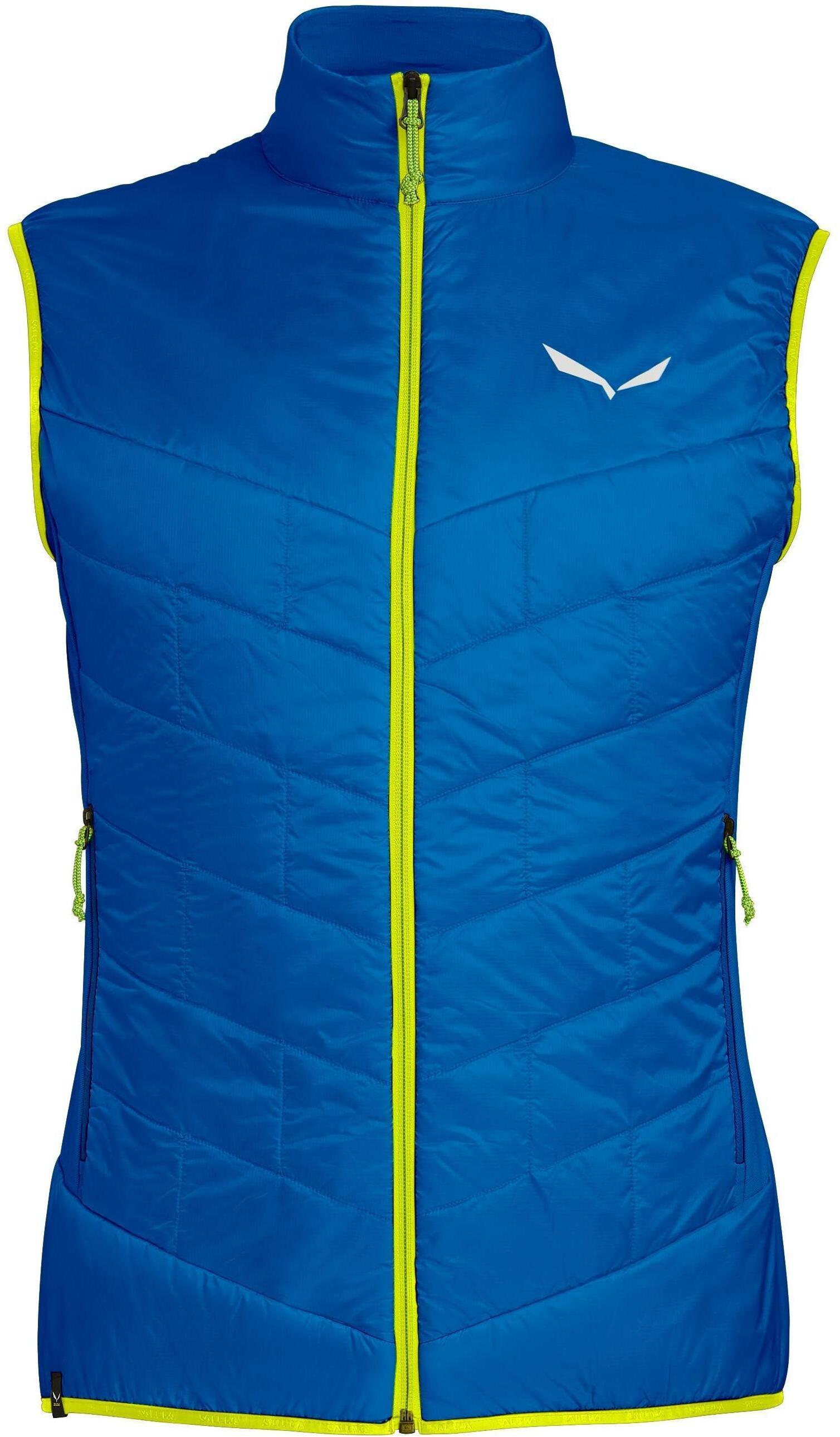 фото Утепленный жилет мужской salewa ortles hybrid tw clt m jkt синий s int