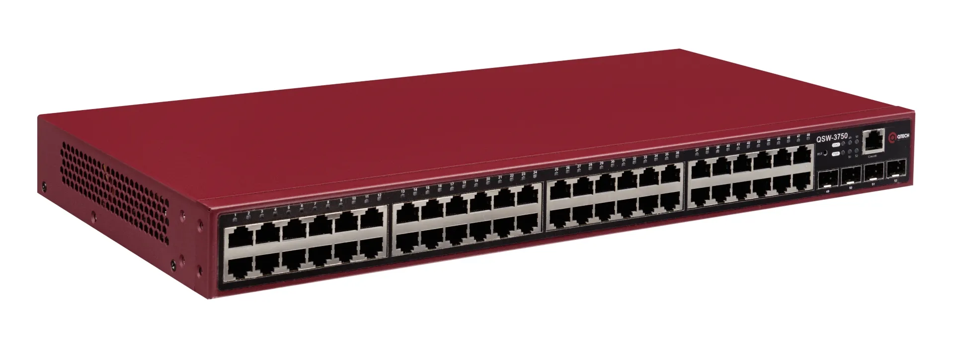 

Коммутатор Qtech QSW-3750-52T-AC-R красный, QSW-3750-52T-AC-R