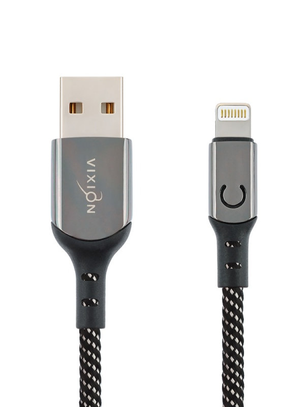

Аксессуар Vixion K9 Ceramic USB - Lightning 1m Black-White GS-00015790, K9 Ceramic