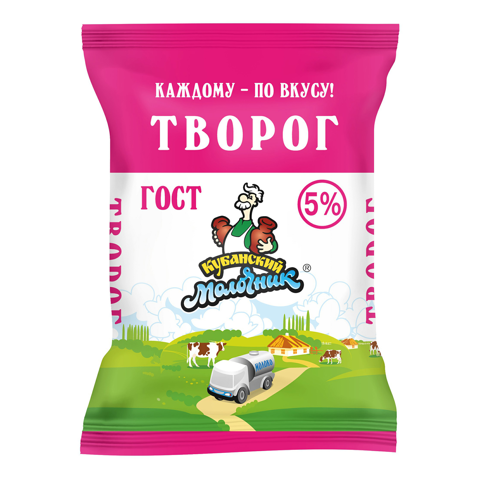 

Творог мягкий Кубанский Молочник 5% 180 г