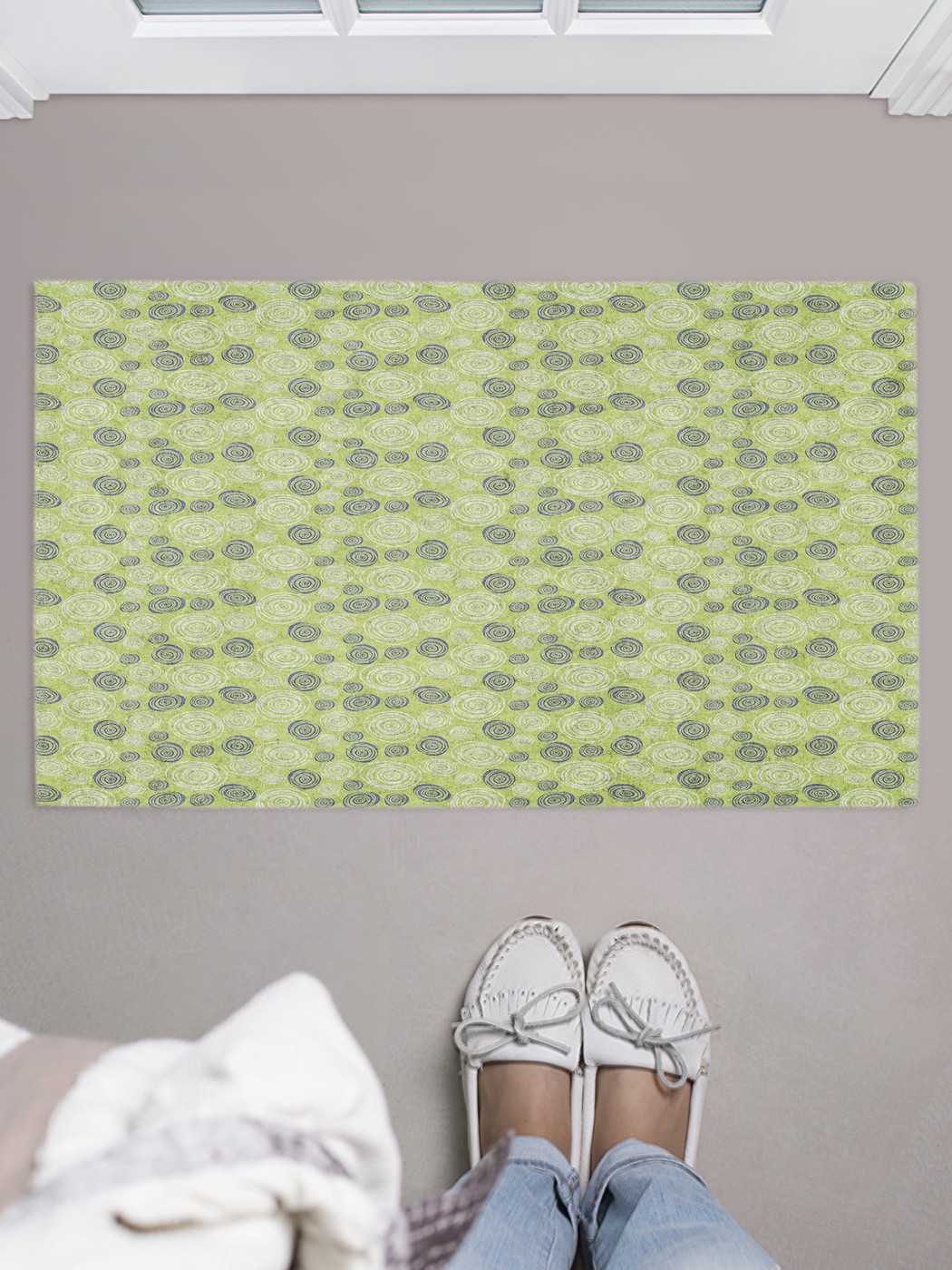 

Придверный коврик в прихожую для обуви, на резиновой основе, 75x45 см door_77532 JoyArty