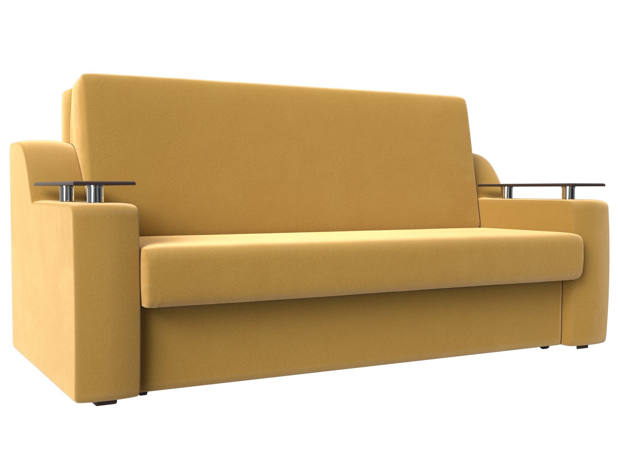 

Диван прямой Лига Диванов аккордеон Сенатор 140 желтый, Диван прямой аккордеон Сенатор 140