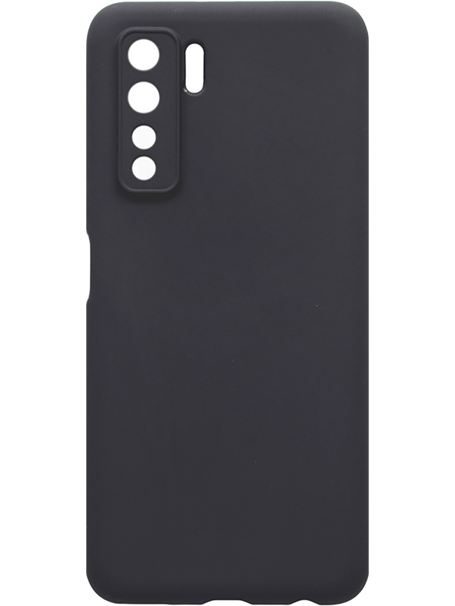 

Силиконовый чехол на Honor 30S / Huawei Nova 7 SE матовый черный, 722946113