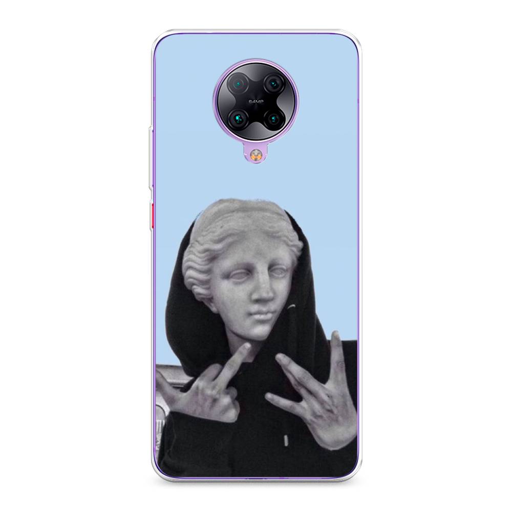 

Чехол Awog на Poco F2 Pro/Redmi K30 Pro "SWAG статуя", Разноцветный, 37050-9