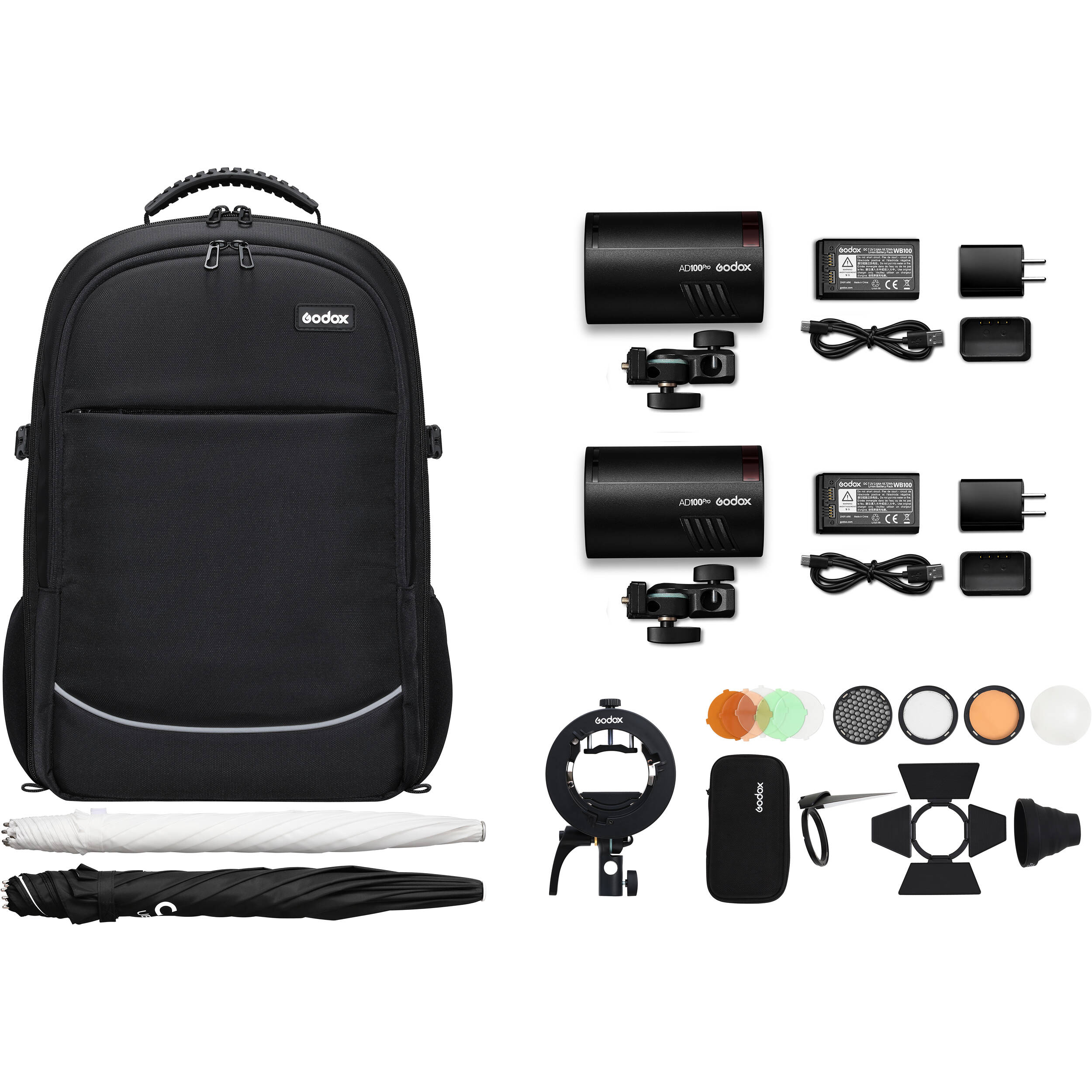 Комплект постоянного света Godox Godox AD100Pro Dual KIT