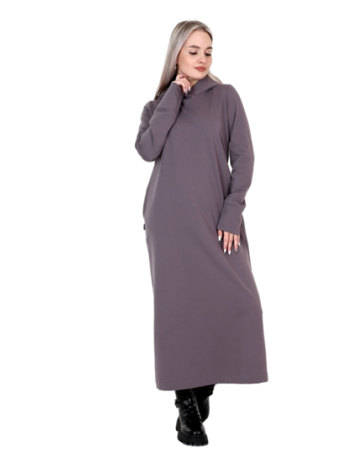 

Платье женское Elenatex П-135 серое 58 RU, Серый, П-135