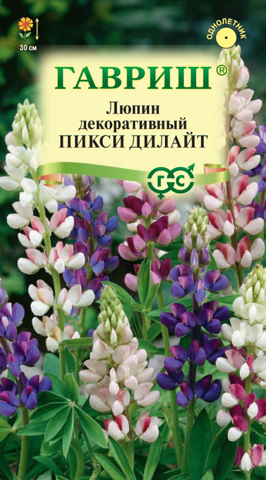 

Семена люпин Пикси Дилайт Гавриш 00003059-10 1 уп.
