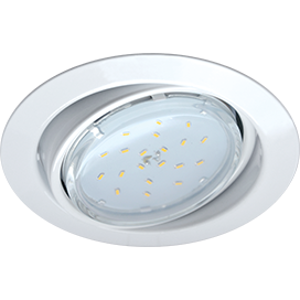 

Светильник встраиваемый GX53 FT9073 поворотный белый Ecola FW5390ECB