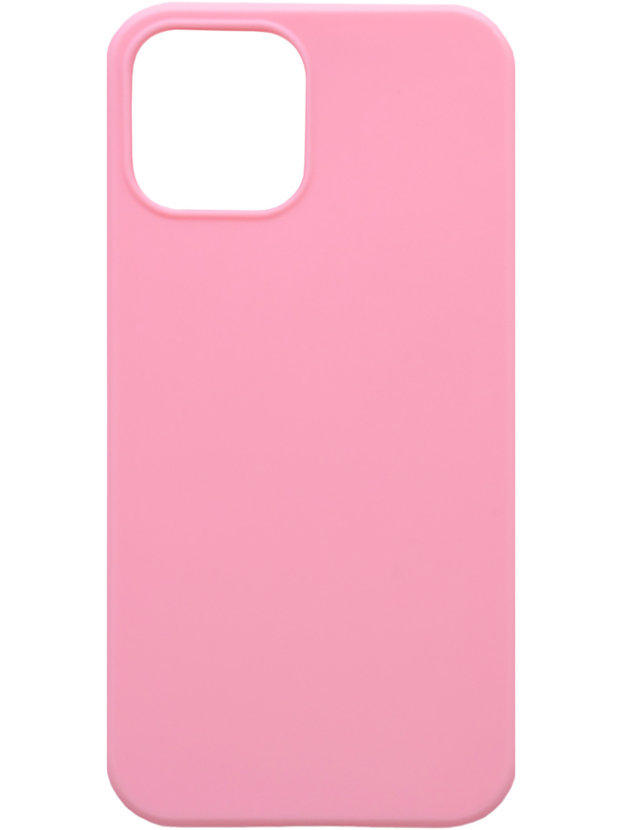 

Силиконовый чехол на Apple iPhone 12 / 12 Pro матовый розовый, 723374121