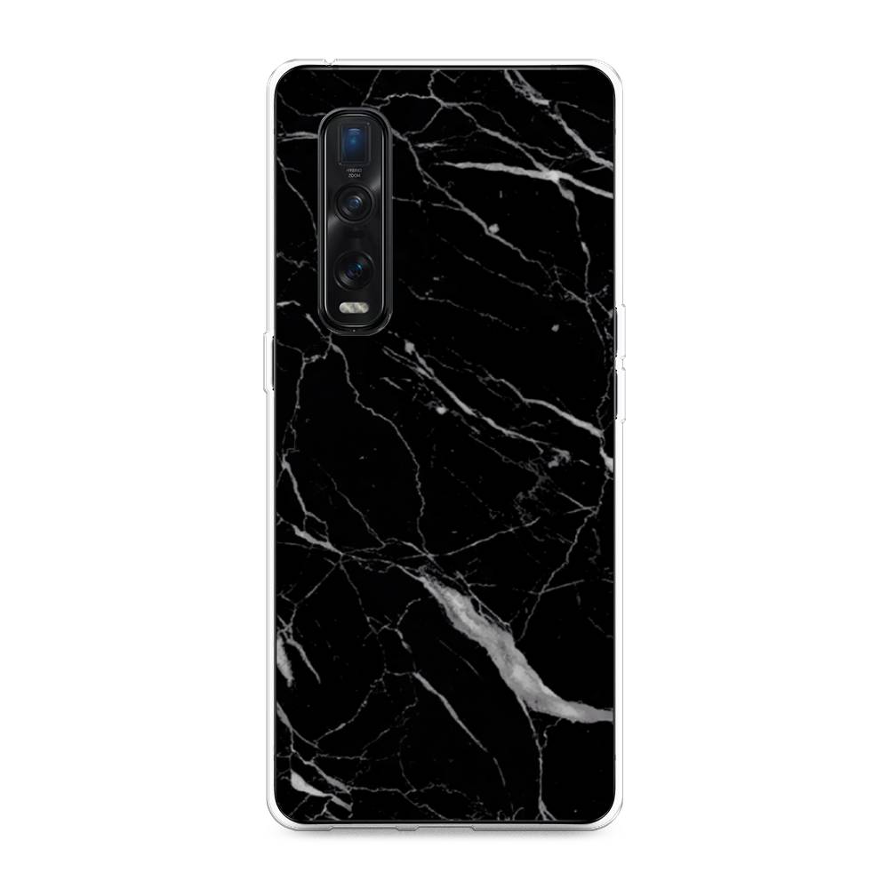 

Чехол Awog на Oppo Find X2 Pro "Черный минерал", 253350-3