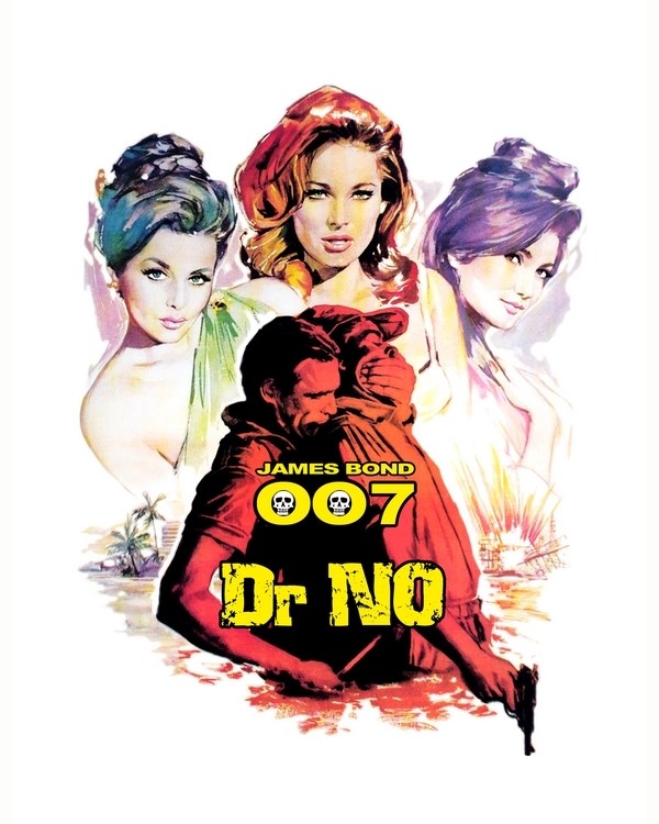 

Постер к фильму "Джеймс Бонд 01 - Доктор Ноу" (Dr. No) Оригинальный 61x76,2 см