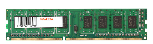 Оперативная память QUMO (QUM3U-4G1600K11(R)), DDR3 1x4Gb, 1600MHz