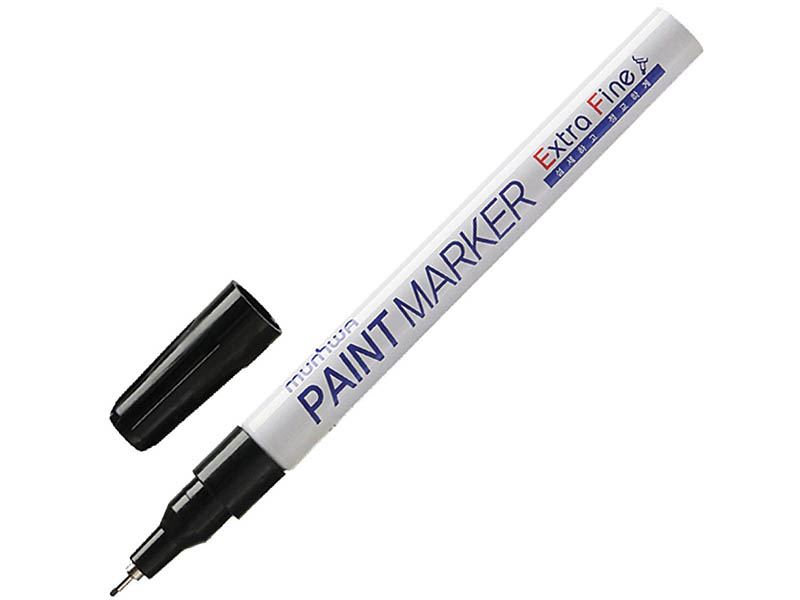 фото Маркер munhwa extra fine paint marker 1mm black efpm-01