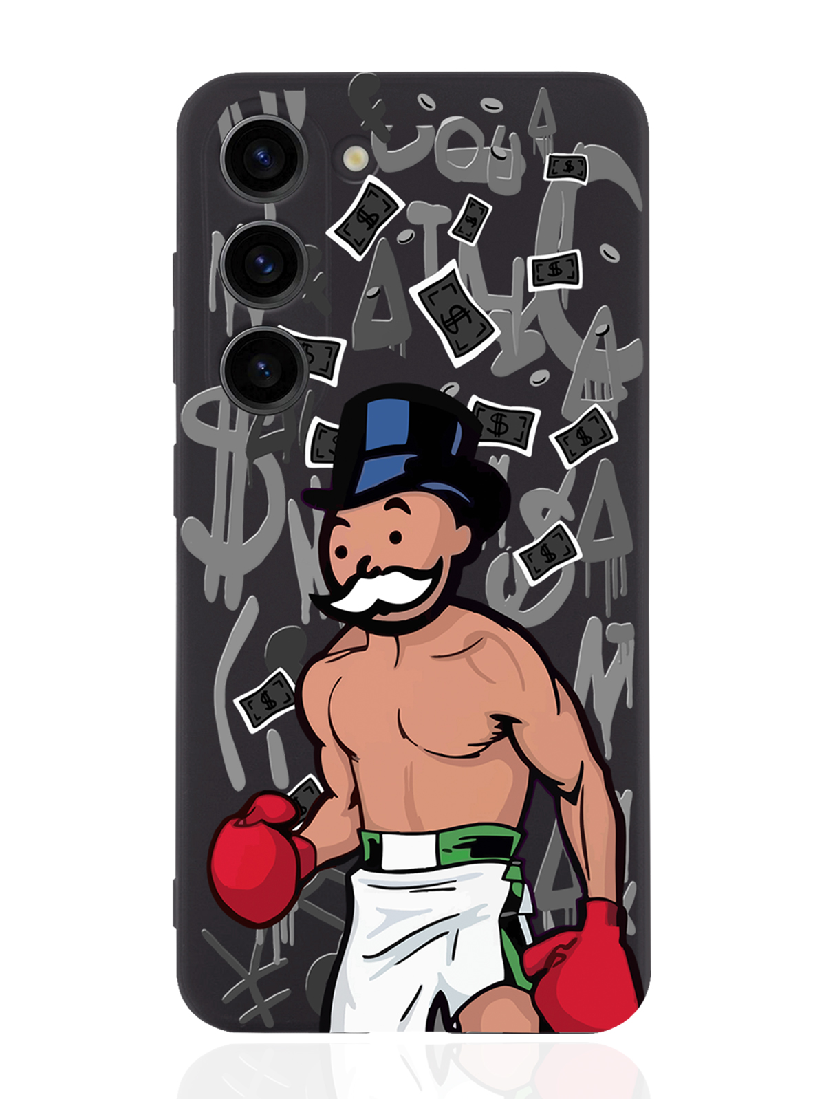 

Чехол MustHaveCase для Samsung Galaxy S23 Monopoly Boxing черный, Разноцветный