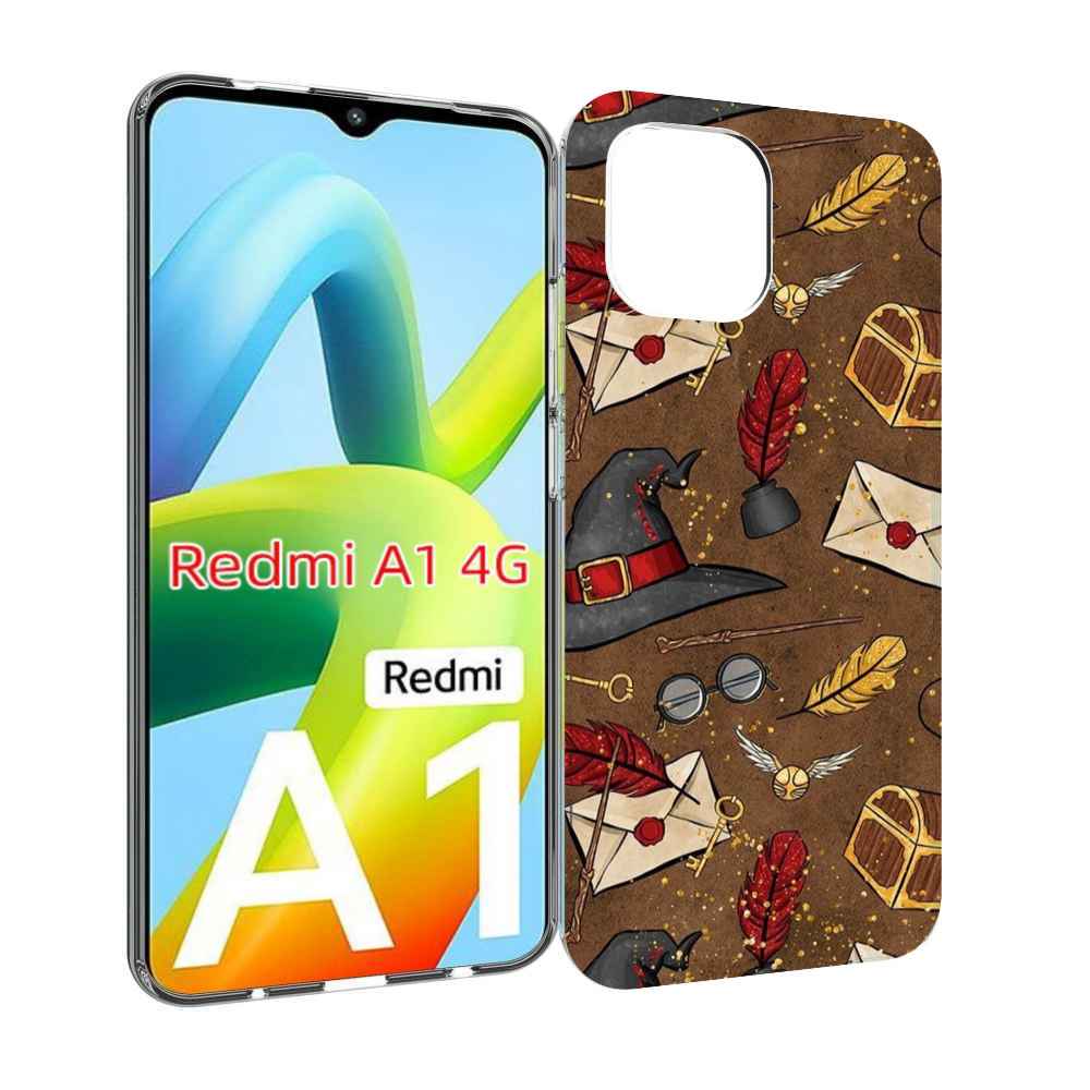 

Чехол MyPads гарри-поттер-вайб для Xiaomi Redmi A1, Прозрачный, Tocco