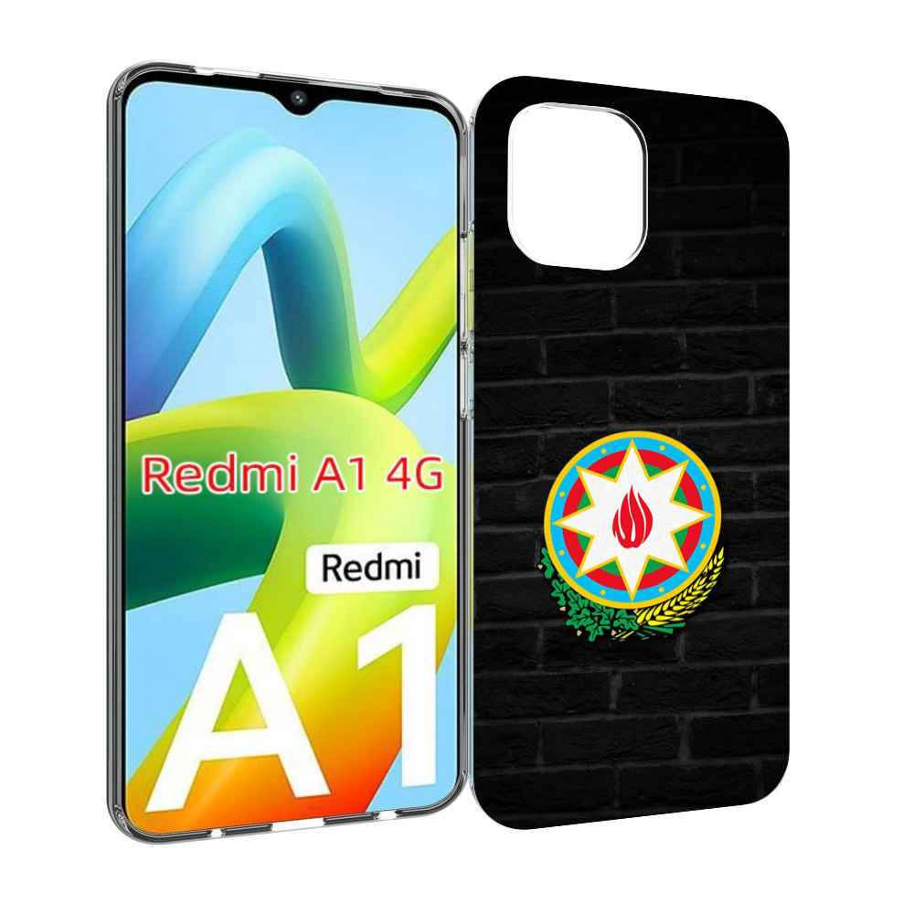 

Чехол MyPads герб азербаиджана для Xiaomi Redmi A1, Прозрачный, Tocco