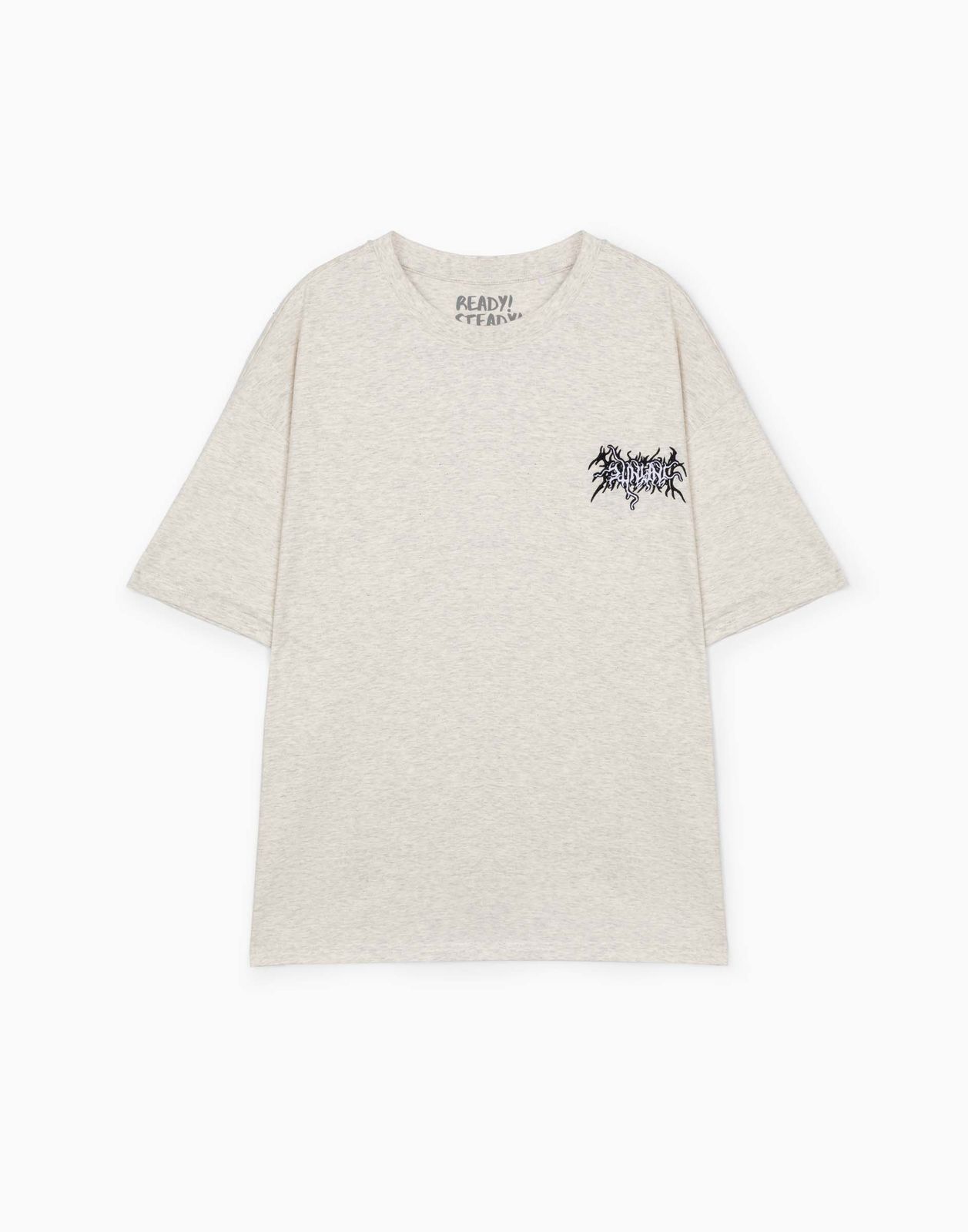 

Футболка для мальчика Gloria Jeans BKT015106 светло-серый меланж 10-12л/152, BKT015106