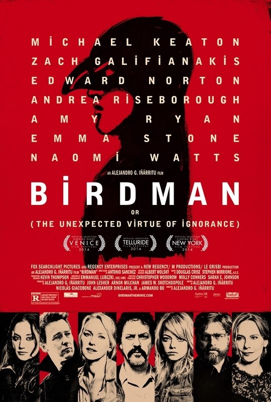 

Постер к фильму "Бёрдмэн" (Birdman) A2