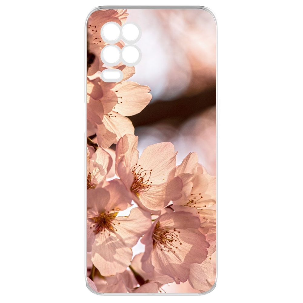 

Чехол-накладка Krutoff Clear Case Ранняя весна для Realme 8 5G