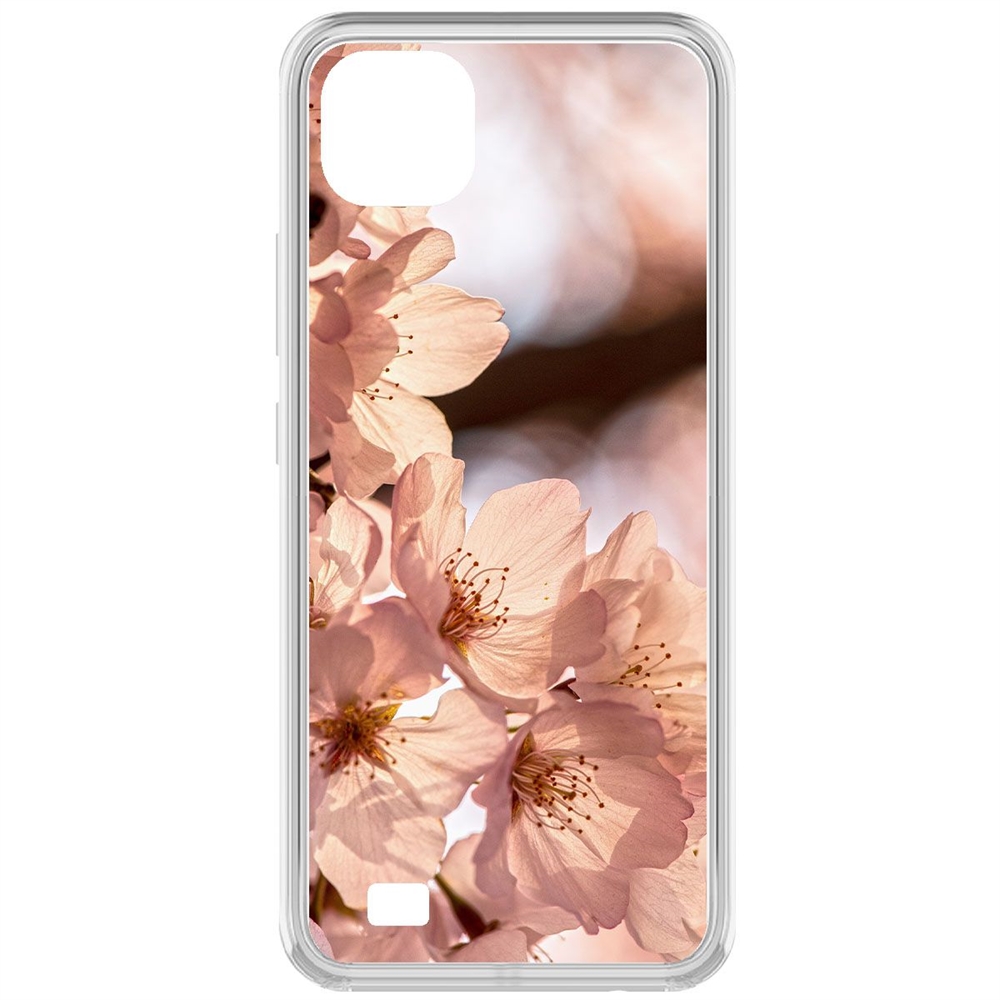 

Чехол-накладка Krutoff Clear Case Ранняя весна для Realme C11 (2021), Прозрачный