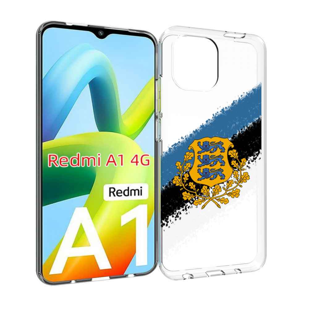

Чехол MyPads герб флаг эстонии-2 для Xiaomi Redmi A1, Прозрачный, Tocco