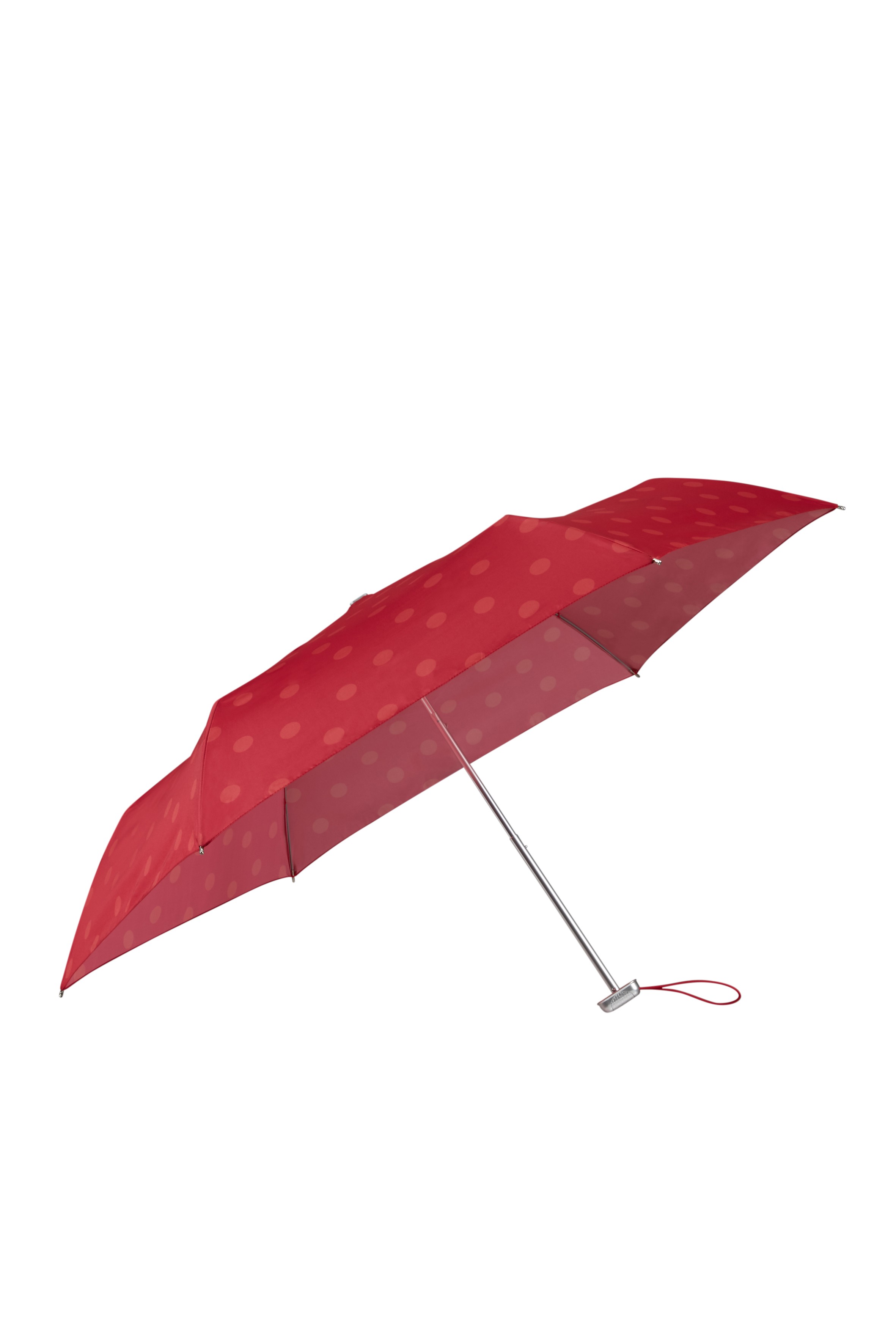 Зонт складной унисекс механический Samsonite ALU DROP S красный