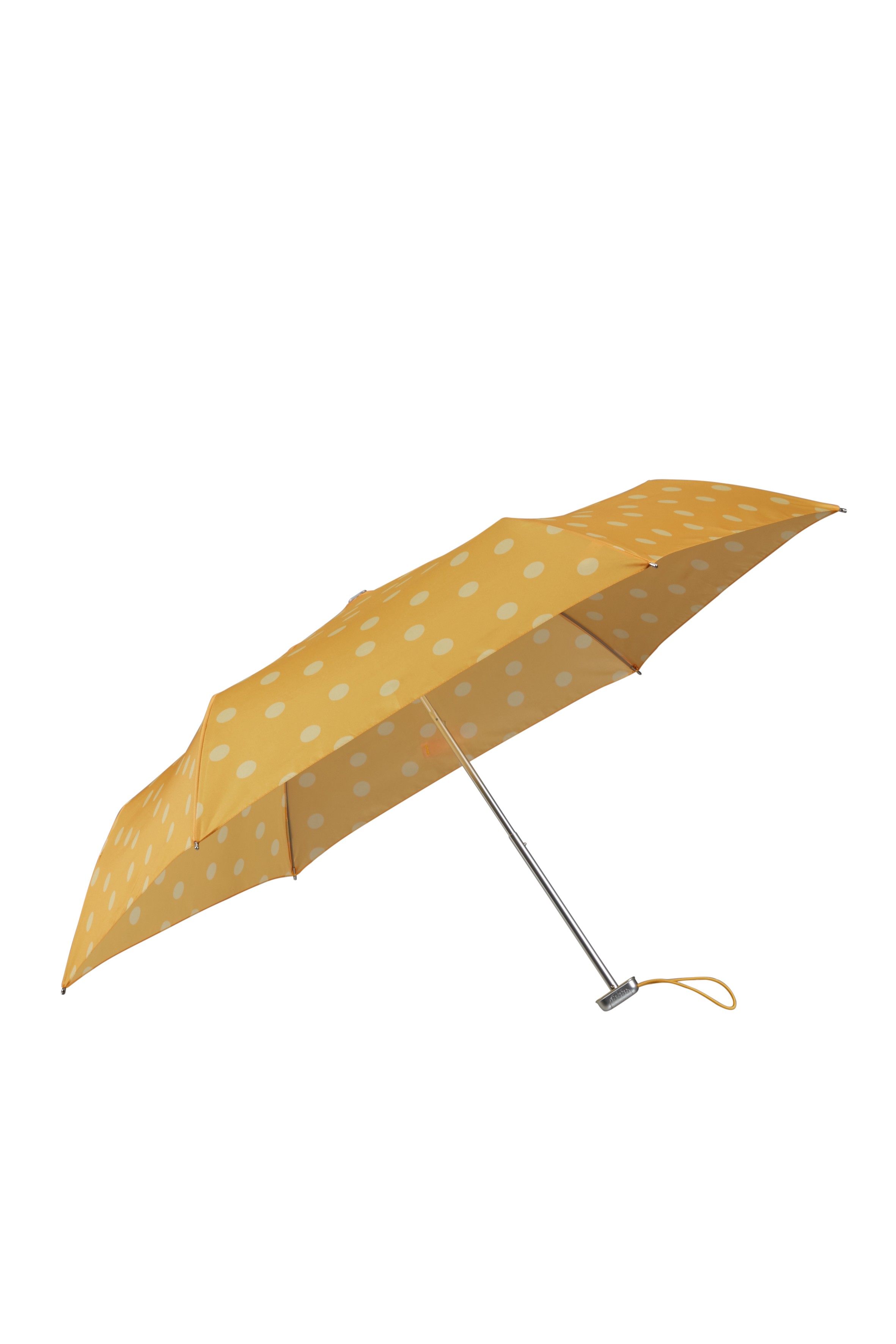 Зонт складной унисекс механический Samsonite ALU DROP S желтый