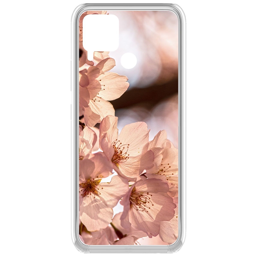 

Чехол-накладка Krutoff Clear Case Ранняя весна для Realme C15