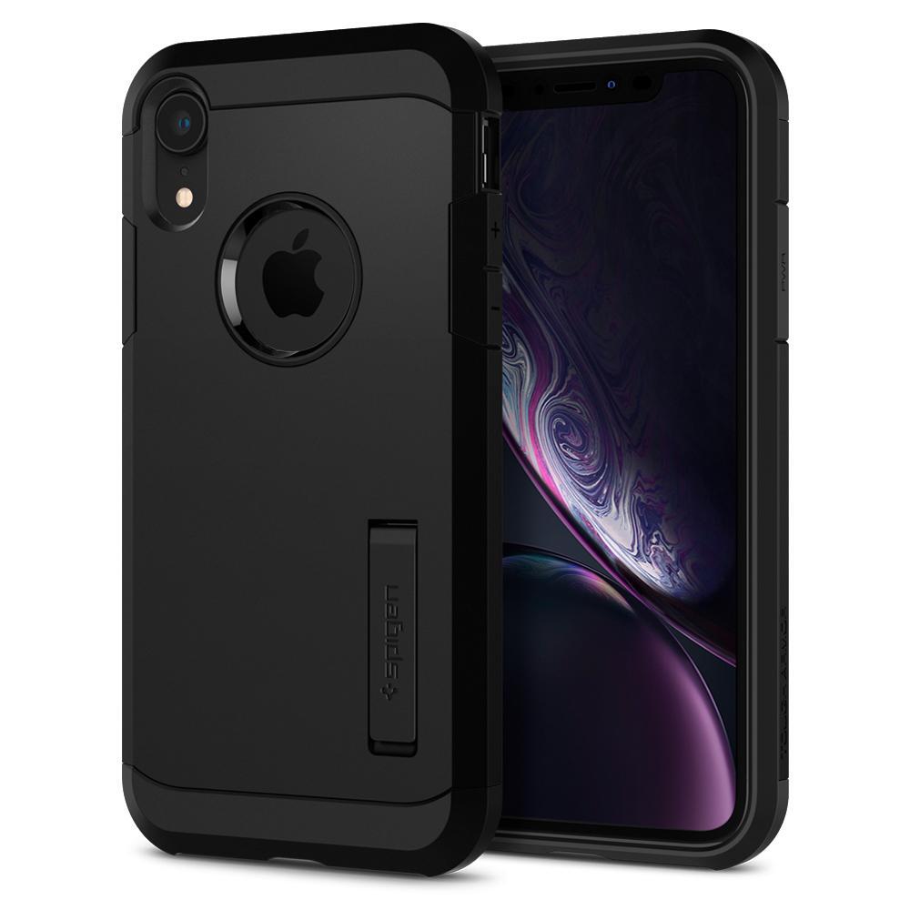 

Ударопрочный чехол Spigen для iPhone XR - Tough Armor - Черный - 064CS24876, Tough Armor