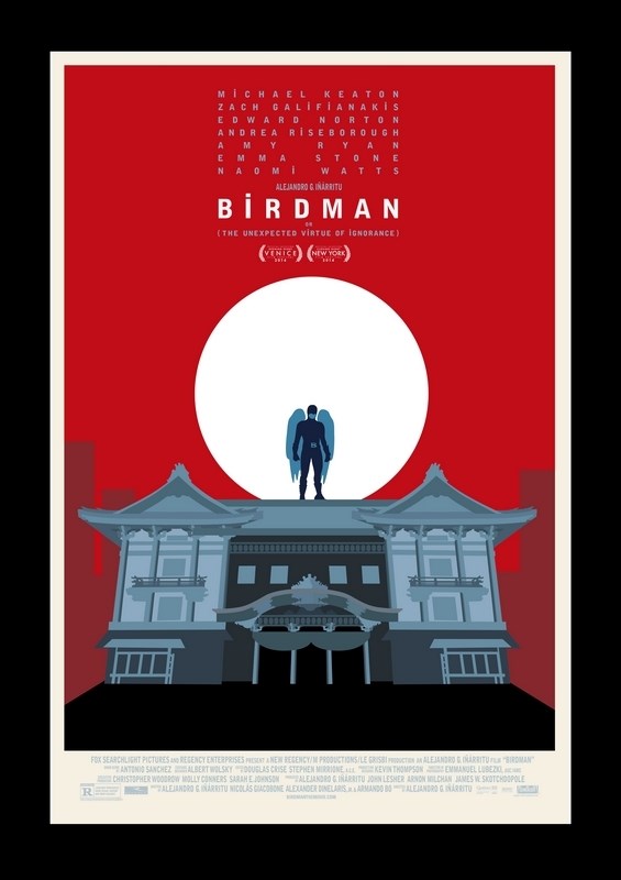 

Постер к фильму "Бёрдмэн" (Birdman) Оригинальный 68,6x96,5 см