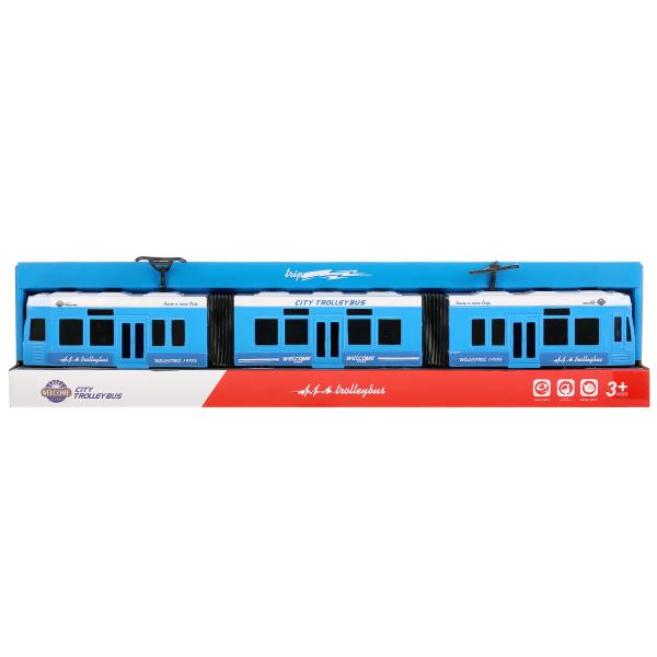 

Троллейбус инерционный Shantou Gepai 1906A062