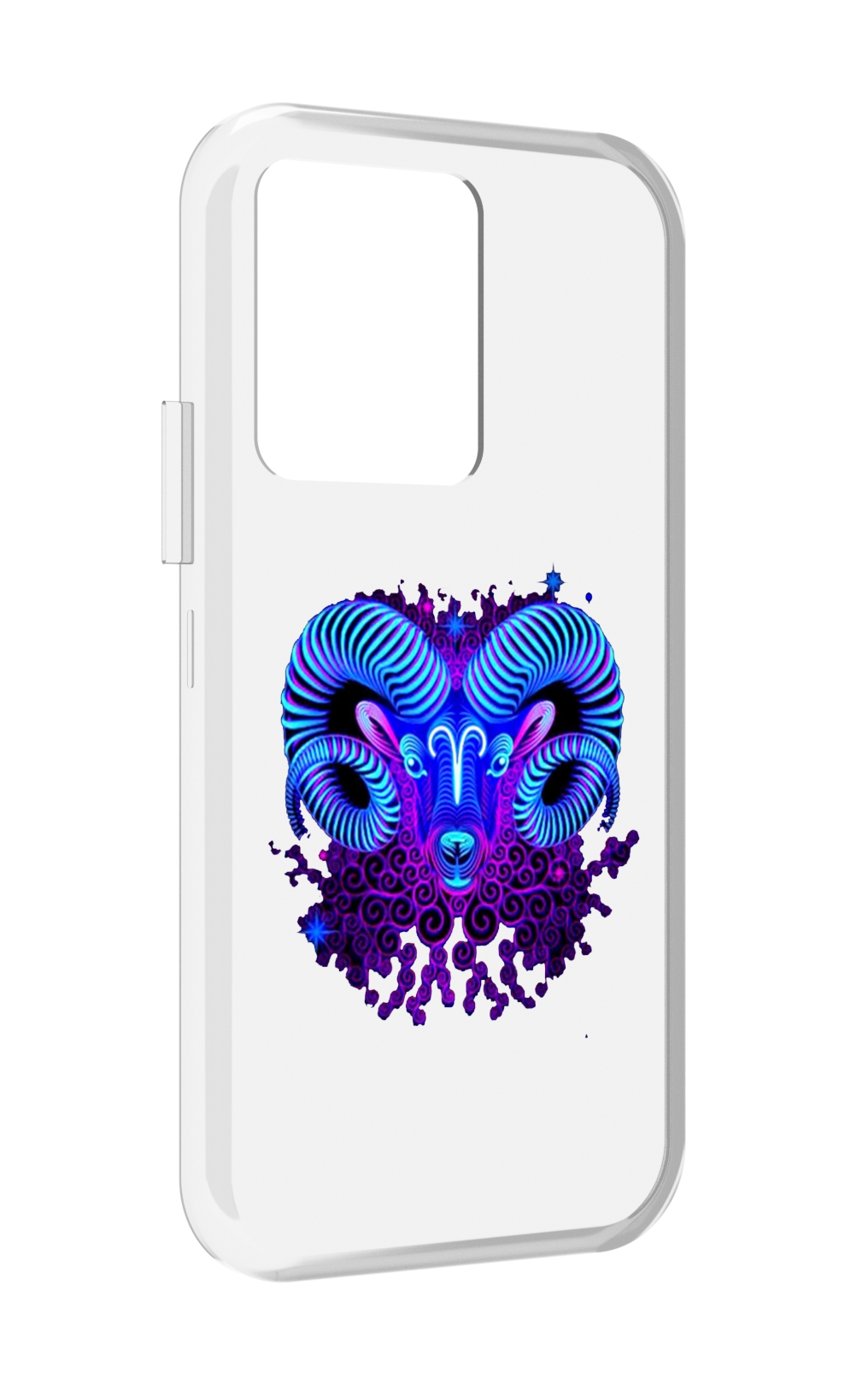 

Чехол MyPads знак зодиака овен 2 для Vivo iQOO 10, Прозрачный, Tocco