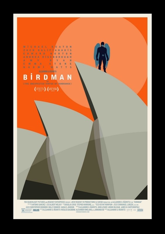 

Постер к фильму "Бёрдмэн" (Birdman) A1