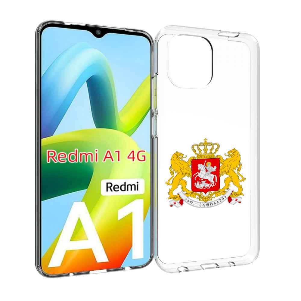 

Чехол MyPads герб-грузии для Xiaomi Redmi A1, Прозрачный, Tocco