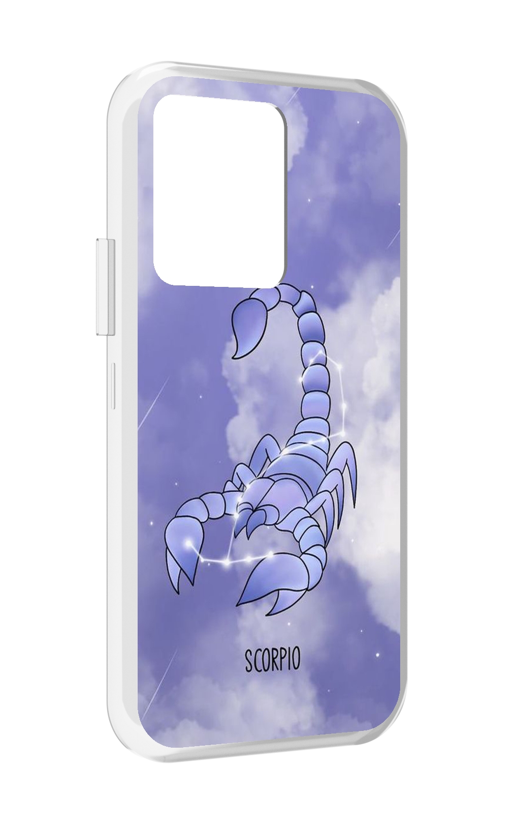 

Чехол MyPads знак зодиака скорпион 2 для Vivo iQOO 10, Прозрачный, Tocco