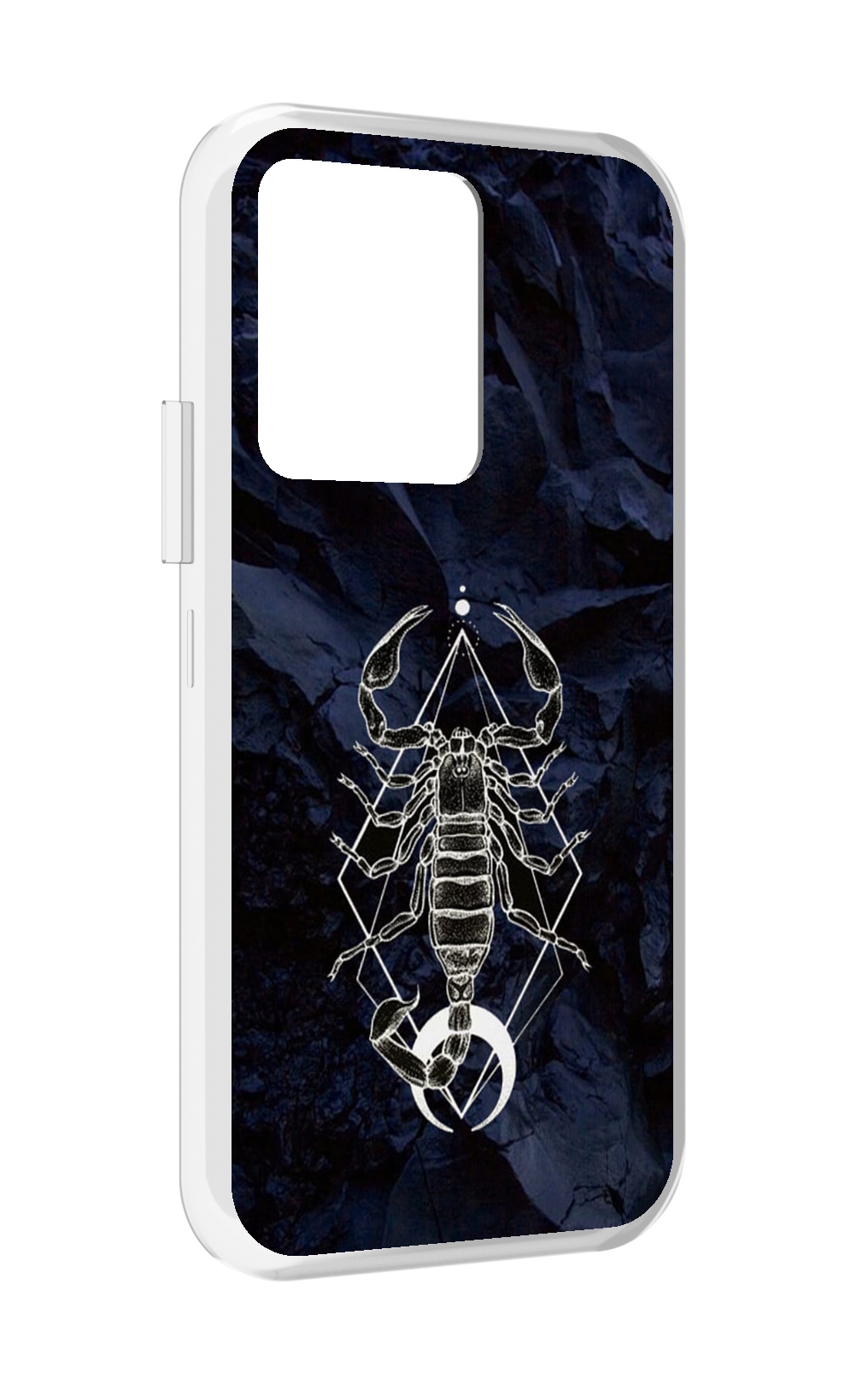 

Чехол MyPads знак зодиака скорпион 3 для Vivo iQOO 10, Прозрачный, Tocco