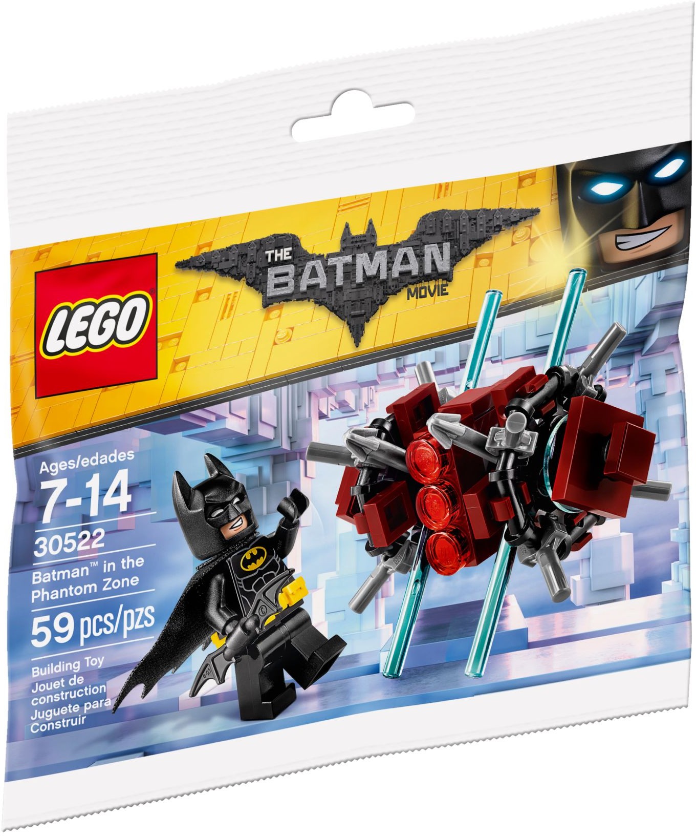 Конструктор Lego 30522 Batman Movie Бэтмен в фантомной зоне 59 деталей 3150₽