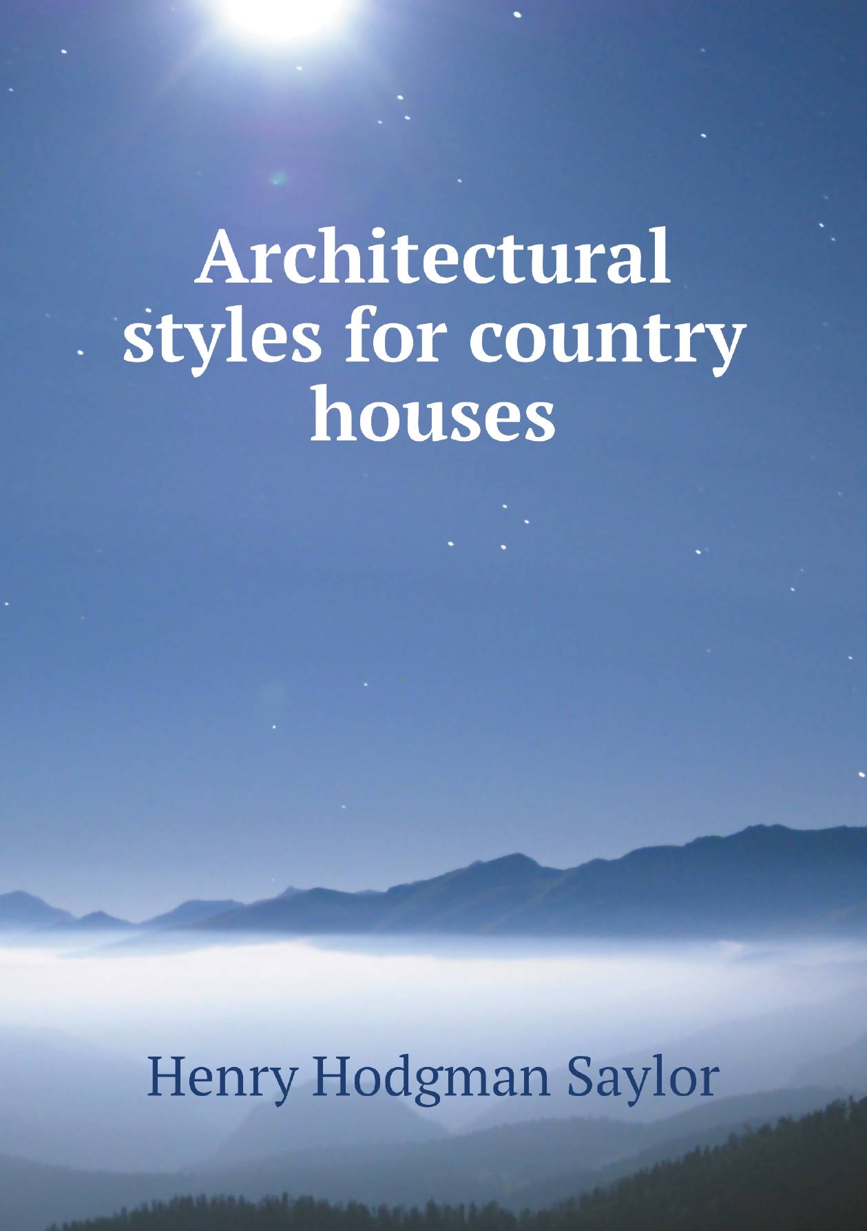 

Architectural styles for country houses