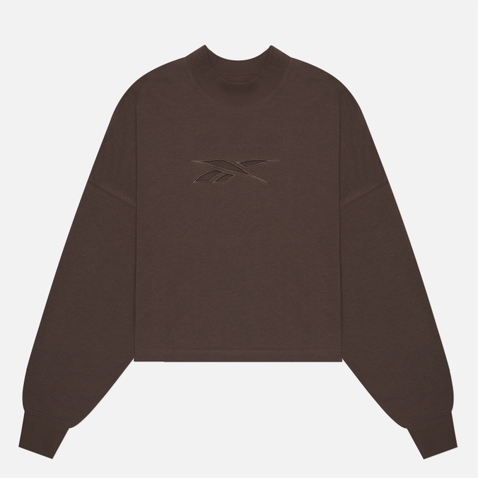 

Женская толстовка Reebok Studio Vector Knit Crew коричневый, Размер M, Studio Vector Knit Crew