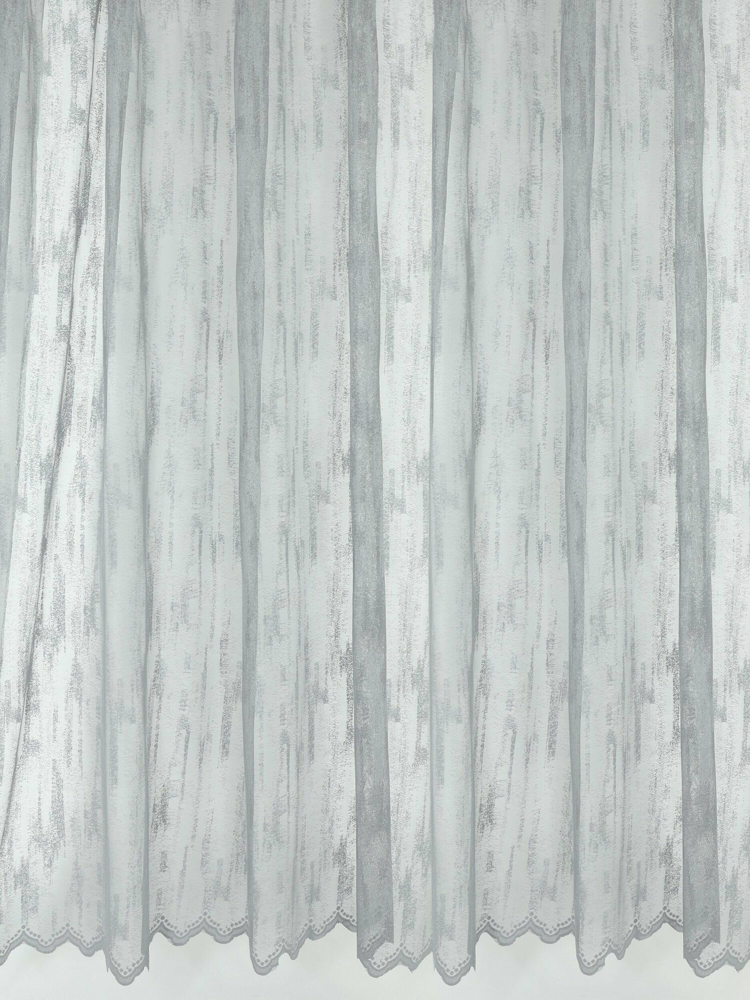 Тюль ТД Текстиль Сетка, 300x270 см, серый, 4851580