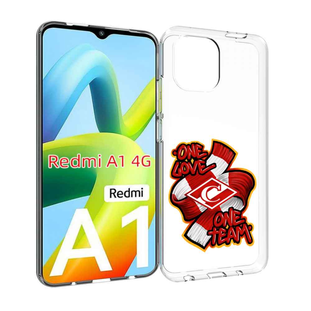 

Чехол MyPads ФК спарак 1 любовь для Xiaomi Redmi A1, Прозрачный, Tocco