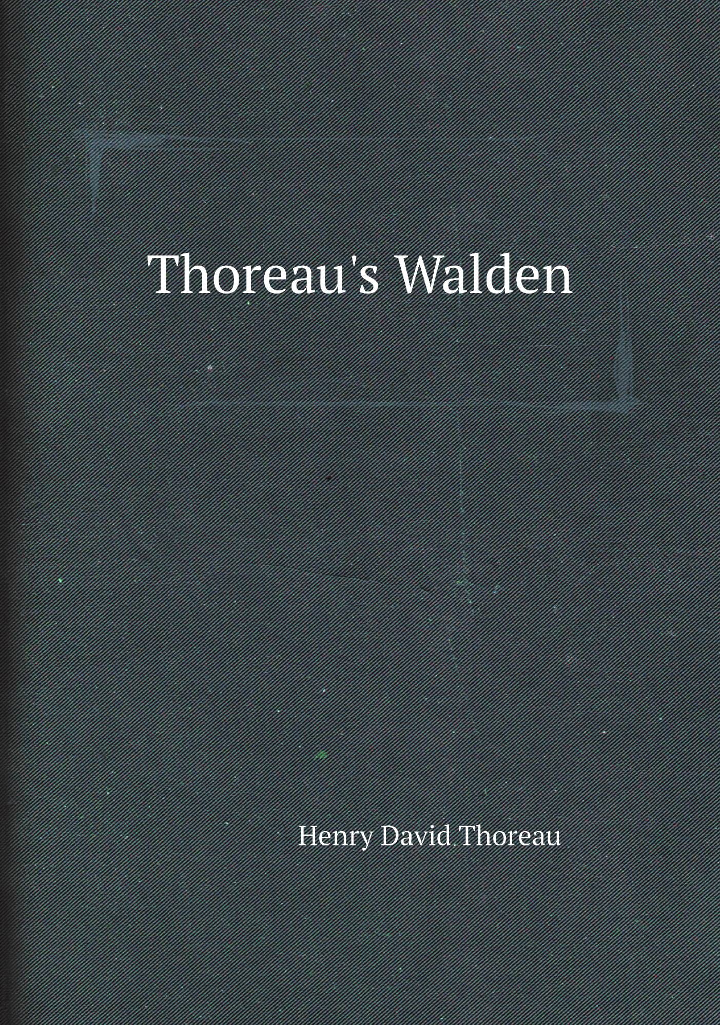 

Thoreau's Walden